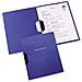 36411db - Cartellina Per Cv Con Clip Fermacarte, 2 Parti, Cartoncino Di Elevata Qualitã , Capacitã : 30 Fogli In Formato Din A4, Confezione Da 10 Pezzi, Colore: Blu Scuro - Foto miniatura 2