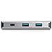 StarTech.com Hub USB C a 4 porte con 3x USB A e 1x USB C - Hub USB SuperSpeed 10Gbps USB Type-C 3.1/3.2 Gen 2 - Alimentato tramite USB - Adattatore compatto da USB tipo C a USB Hub per portatili/pc - Alluminio - Foto miniatura 2