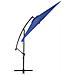 Ombrellone A Sbalzo Con Palo In Alluminio 300 Cm Blu - Foto miniatura 3
