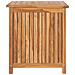 Baule da Giardino 60x50x58 cm in Legno Massello di Teak - Foto miniatura 4