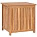 Baule da Giardino 60x50x58 cm in Legno Massello di Teak - Foto miniatura 1