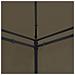 Gazebo con Tende 600x298x270 cm Grigio Talpa 180 g / m² - Foto miniatura 2