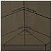 Gazebo con Tende 600x298x270 cm Grigio Talpa 180 g / m² - Foto miniatura 3