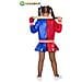 Costume Harley Queen Tg. 8/9 Anni Carnevale - Foto miniatura 4