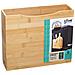 Organizzatore Per Cucina In Bamboo Naturale Aimante 31x8,5x H25 Cm - Foto miniatura 2