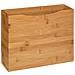 Organizzatore Per Cucina In Bamboo Naturale Aimante 31x8,5x H25 Cm - Foto miniatura 4