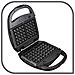 SW342D38 crepiera 2 crepe Nero, Acciaio inox - Foto miniatura 2