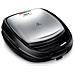 SW342D38 crepiera 2 crepe Nero, Acciaio inox - Foto miniatura 1