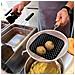 Inserto In Silicone Per Airfryer Quadrato 19x19 Cm Nero - Foto miniatura 8