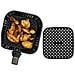 Inserto In Silicone Per Airfryer Quadrato 19x19 Cm Nero - Foto miniatura 11
