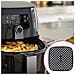 Inserto In Silicone Per Airfryer Quadrato 19x19 Cm Nero - Foto miniatura 6