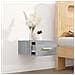 Comodino A Muro Grigio Sonoma 35x35x20 Cm - Foto miniatura 2