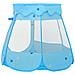 Tenda Da Gioco Per Bambini Blu Con 250 Palline 102x102x82 Cm - Foto miniatura 4