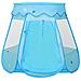 Tenda Da Gioco Per Bambini Blu Con 250 Palline 102x102x82 Cm - Foto miniatura 6