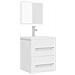 Mobile Da Bagno Con Specchio Bianco 41x38,5x48 Cm - Foto miniatura 8