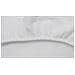 Copritavolo Mollettone Salvatavolo Sottotovaglia Protezione Macchie Feltro Bianco Elastico Sul Bordo Made In Italy 85x120 Bianco - Foto miniatura 3