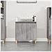 Mobile Lavabo Grigio Sonoma 58x33x60 Cm In Legno Multistrato - Foto miniatura 1
