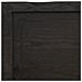 Piano Bagno Marrone Scuro 40x30x (2-4) cm Legno Massello Trattato - Foto miniatura 4