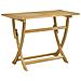 Tavolo Da Giardino Pieghevole 110x55x75cm Legno Massello Acacia - Foto miniatura 2