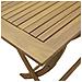 Tavolo Da Giardino Pieghevole 110x55x75cm Legno Massello Acacia - Foto miniatura 4
