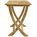 Tavolo Da Giardino Pieghevole 110x55x75cm Legno Massello Acacia - Foto miniatura 5