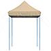 Tenda Da Festa Pieghevole Pop-up Beige 200x200x306 Cm - Foto miniatura 3