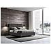 Letto Contenitore Imbottito 140x200 Microfibra Grigio Agueda - Foto miniatura 4