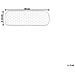 Cuscino Decorativo Linden Tessuto 22 X 60 Cm Tinta Unita Rosa - Foto miniatura 6