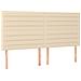 Letto a Molle Materasso e LED bianco 200x200cm in Tessuto - Foto miniatura 6