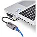 StarTech.com Adattatore Ethernet USB C, Convertitore di Rete /NIC NBASE-T 2.5/1GbE da USB Type-C 3.0 a RJ45 con Adattatore USB-A incluso; Compatibile TB, Win e Mac - Foto miniatura 4