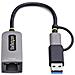StarTech.com Adattatore Ethernet USB C, Convertitore di Rete /NIC NBASE-T 2.5/1GbE da USB Type-C 3.0 a RJ45 con Adattatore USB-A incluso; Compatibile TB, Win e Mac - Foto miniatura 8