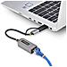 StarTech.com Adattatore Ethernet USB C, Convertitore di Rete /NIC NBASE-T 2.5/1GbE da USB Type-C 3.0 a RJ45 con Adattatore USB-A incluso; Compatibile TB, Win e Mac - Foto miniatura 9