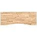 Piano Scrivania 140x50x2,5 Cm Rovere Massello Non Trattato - Foto miniatura 2