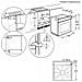 EOF6P46RX Forno Elettrico Inox 72 L 3480 W - Foto miniatura 6