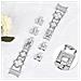 Cinturino Per Samsung Galaxy Watch 4/5/6 Silver - Foto miniatura 6