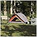 Tenda da Campeggio 1 Persona Grigio e Arancione Impermeabile - Foto miniatura 1