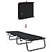 Lettino Prendisole 2 pcs Portatile Nero Tessuto Oxford 600D - Foto miniatura 9