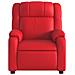 Poltrona Reclinabile Elettrica Rossa in Similpelle - Foto miniatura 9