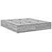 Struttura Letto con Contenitore Grigio Sonoma 200x200 cm - Foto miniatura 3