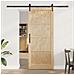 Porta Scorrevole con Set di Hardware 'ORKDAL'in Legno Massello di Pino - Foto miniatura 2