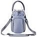 Borsa A Tracolla Da Esterno Per Borraccia: Porta Borraccia Portatile E Versatile Grey - Foto miniatura 1