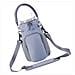 Borsa A Tracolla Da Esterno Per Borraccia: Porta Borraccia Portatile E Versatile Grey - Foto miniatura 3