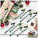 Set Di 6 Ornamenti Natalizi A Forma Di Bastoncino Di Zucchero - Decorazioni Festive Green - Foto miniatura 4