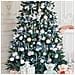 Set Di 6 Ornamenti Natalizi A Forma Di Bastoncino Di Zucchero - Decorazioni Festive Green - Foto miniatura 7