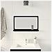 Specchio da bagno  nero rovere 60x10,5x37 cm legno ingegnerizzato - Foto miniatura 4