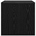Tavolini da salotto 3 pcs Rovere nero 45 x 45 x 45 cm - Foto miniatura 6