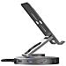 Docking Station 10-in-1 In Lega Di Alluminio Compatibile Con Switch2 Con Ventola Di Raffreddamento Rimovibile E Slot Per Disco Rigido - Foto miniatura 2