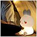 Luce Notturna Per Bambini Timer Integrato E Tattile Belyo Funny Lapin, Bianco - Foto miniatura 4