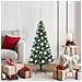 Albero di Natale artificiale con luci integrate Verde 120 cm - Foto miniatura 2