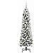 Albero di Natale artificiale con 150 LED Bianco 150 cm - Foto miniatura 3